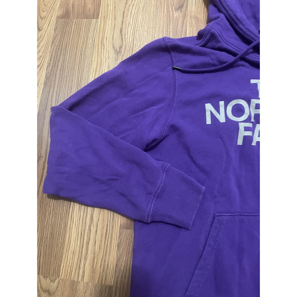 The North Face Hoodie Mens Small Pullover Big Logo Fleece Outdoor - Picture 8 of 10